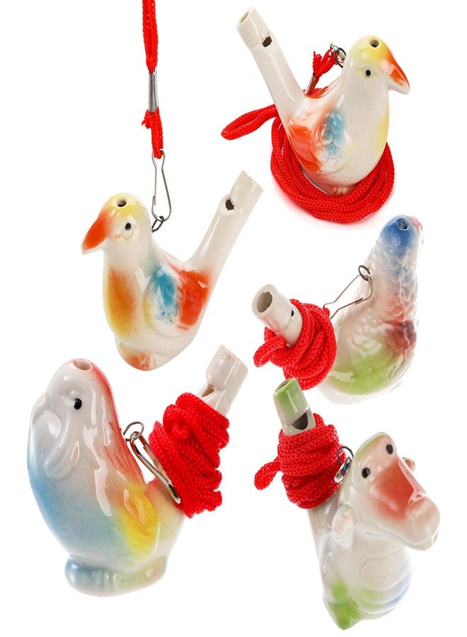 Hedume Set of 12 Ceramic Bird Whistles, Bird Water Whistles, Bird Call Whistle for Water and Bath Play Fun, Birthday Gift, Easter Gift - Image 3